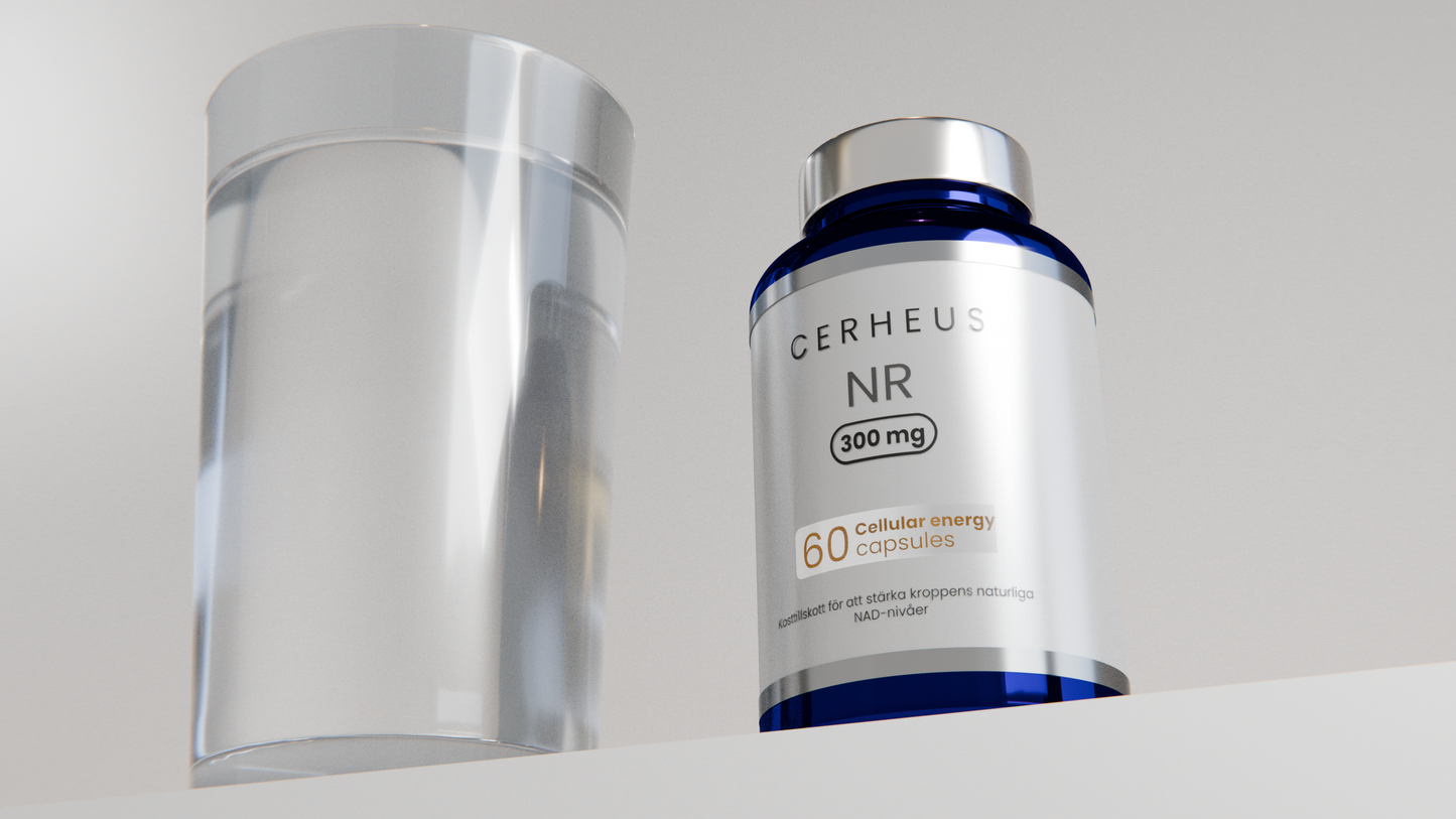 Cerheus NR (NAD+) Tillskott 60 kapslar - 300 mg